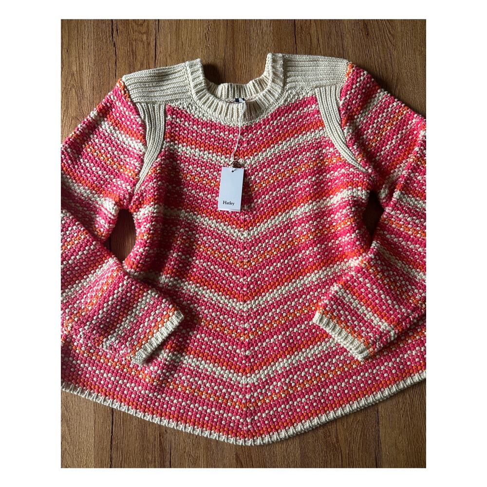 Hatley Chevon Swing Chunky Knit Sweater Size Medium NWT